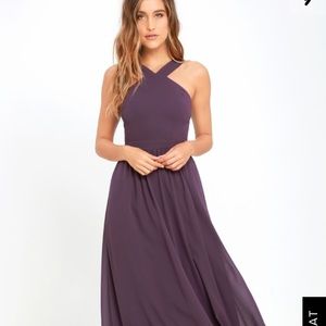 Lulu’s purple dress
